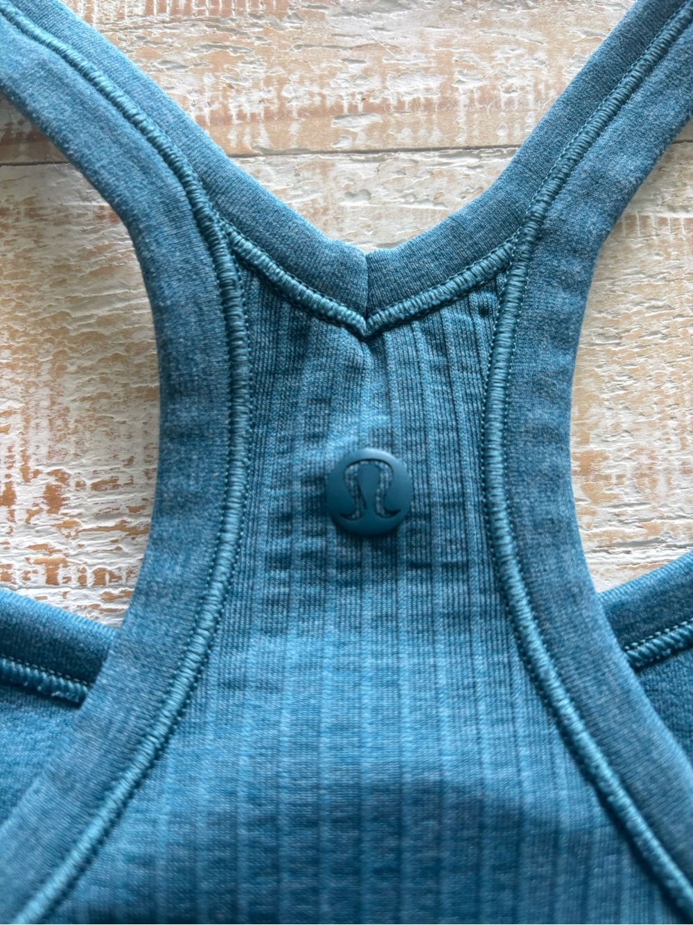 Lululemon Ebb to Street blueish tank top size 12 - Picture 4 of 5